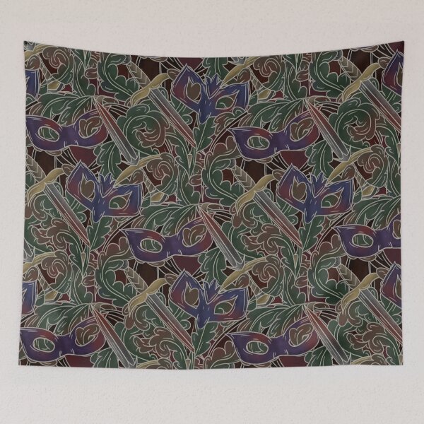 Item preview, Vampire Masquerade Party - Textured Whimsical Macabre Gothic designed and sold by GenAumonier.
