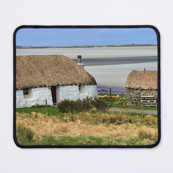 Item preview, Thatched Croft and Byre, Malacleit, North Uist. Outer Hebrides. Scotland. designed and sold by jocher.