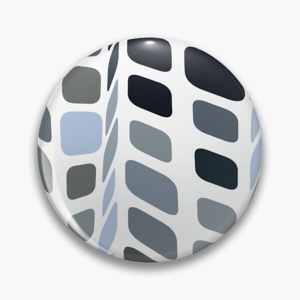 Item preview, Folded Black and Light Blue Tiles designed and sold by Tactux - Digital Artist.