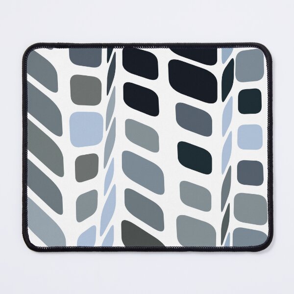 Item preview, Folded Black and Light Blue Tiles designed and sold by Tactux - Digital Artist.
