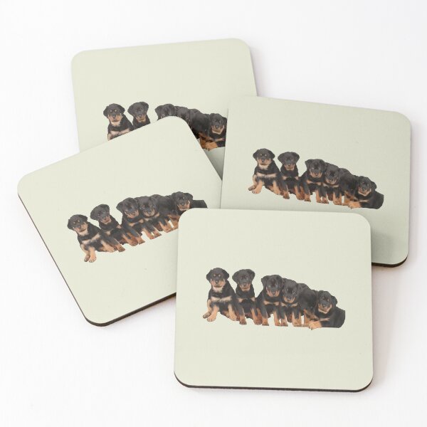 Item preview, Sit Happens For Six Rottweiler Puppies Dog Lover Humor designed and sold by taiche.