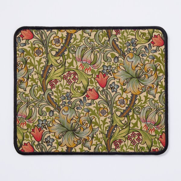 Item preview, William Morris Golden Lily Floral Flower Design designed and sold by antiqueart.
