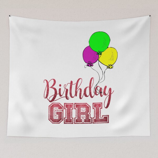 Item preview, Happy birthday,Birthday Girl designed and sold by zorkaa1.