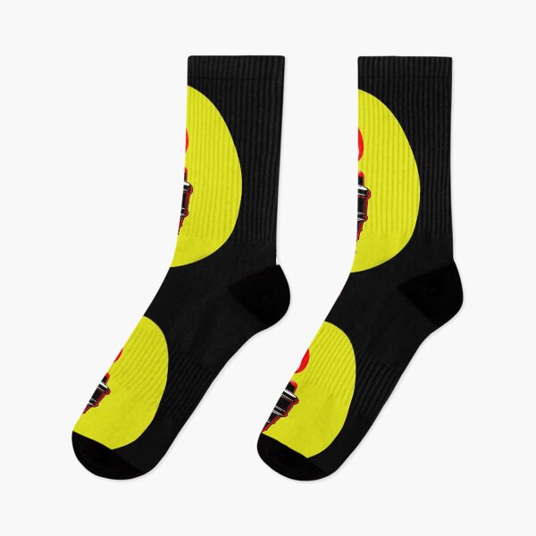 Item preview, Burning flame on a yellow background designed and sold by marccelusshop.