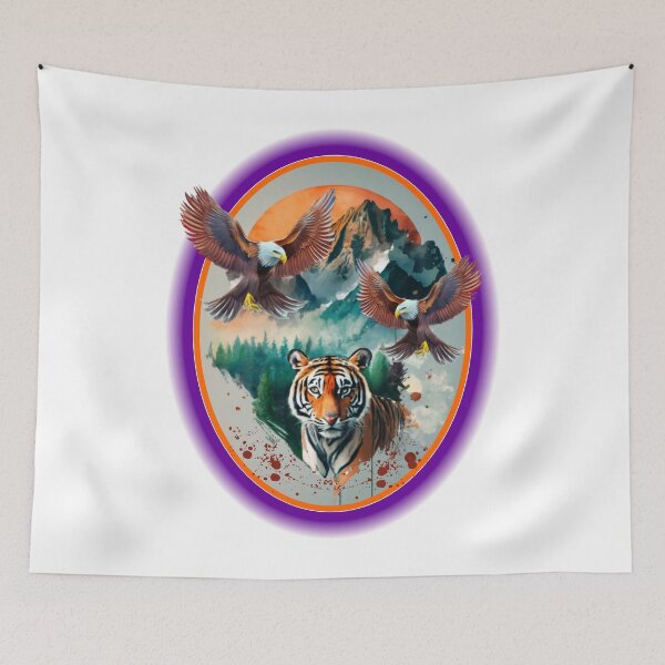 Item preview, "Guardians of the Summits: Strength and Freedom in Harmony" designed and sold by Mahilis.