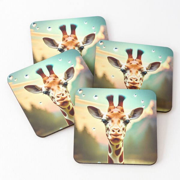 Artikelvorschau, AI Art- Giraffe #14 entworfen und verkauft von wohnfuehlfabrik.
