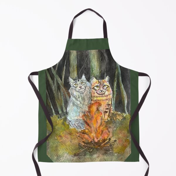 Item preview, Maine Coon Kitty cats at the bonfire designed and sold by altairaleon.