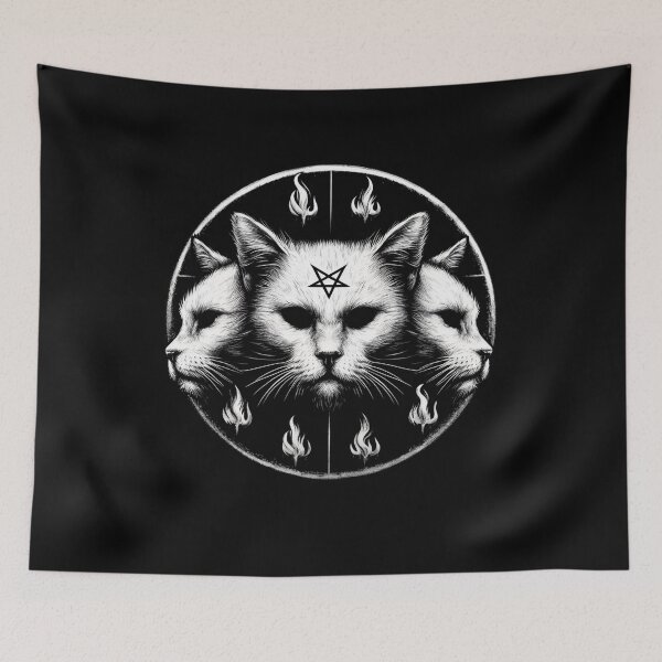 Item preview, White Dark Cats designed and sold by Big Catsby.
