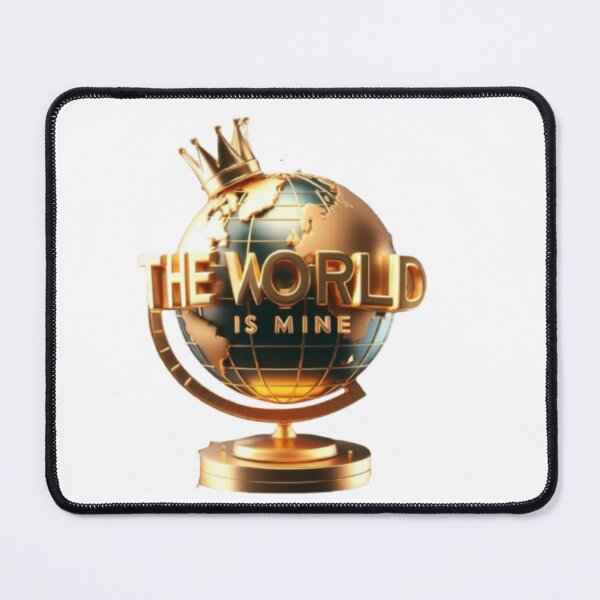 Item preview, The World Is My Oyster: Embracing Endless Possibilities, Conquer the World: Unleashing Your Inner Champion designed and sold by bkbh.