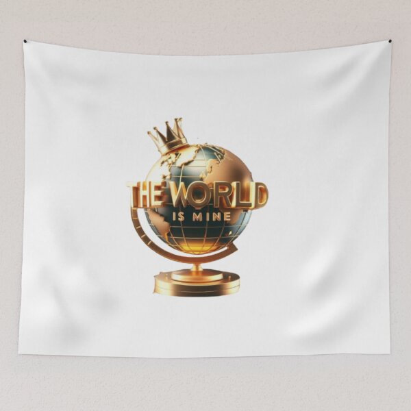 Item preview, The World Is My Oyster: Embracing Endless Possibilities, Conquer the World: Unleashing Your Inner Champion designed and sold by bkbh.