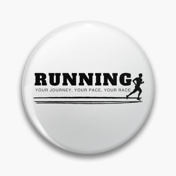 Item preview, Running Inspiration, Minimal Design: Your Journey, Your Pace, Your Race designed and sold by Gairrick Designs.