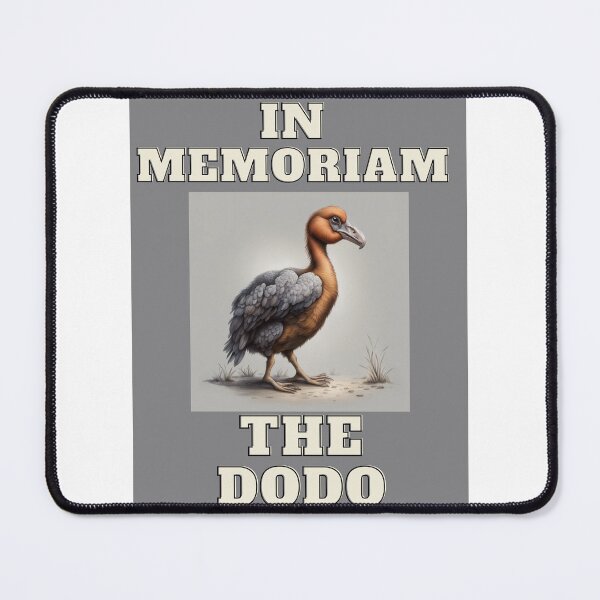Item preview, In Memoriam: The Dodo (Grey) designed and sold by CraftTee.