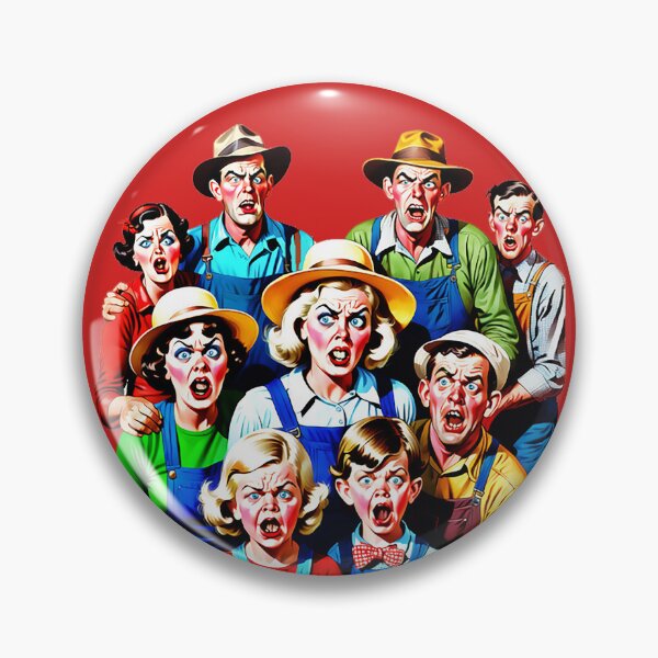 Item preview, Family of stressed people from the countryside designed and sold by marccelusshop.
