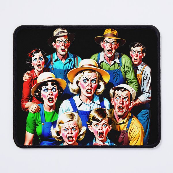 Item preview, Family of stressed people from the countryside designed and sold by marccelusshop.