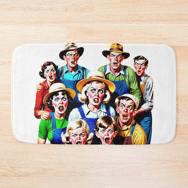 Item preview, Family of stressed people from the countryside designed and sold by marccelusshop.