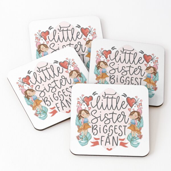 Item preview, little sister biggest fan, cute designs designed and sold by medbouk1.