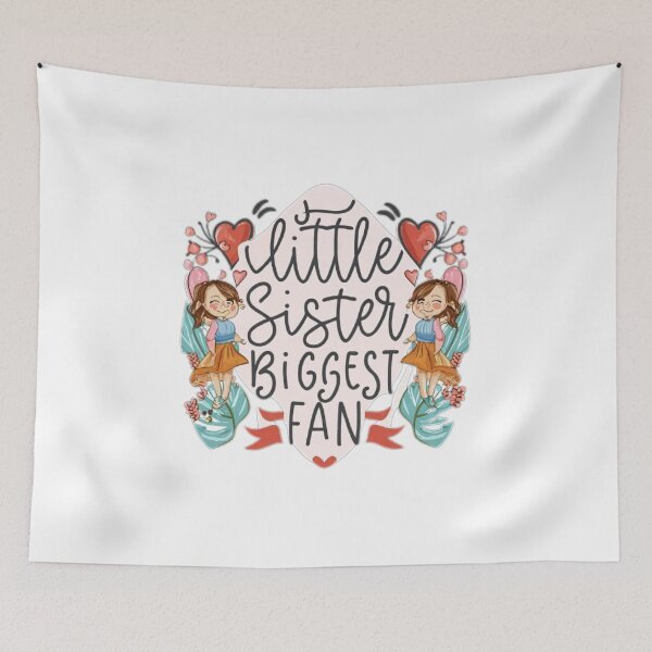 Item preview, little sister biggest fan, cute designs designed and sold by medbouk1.