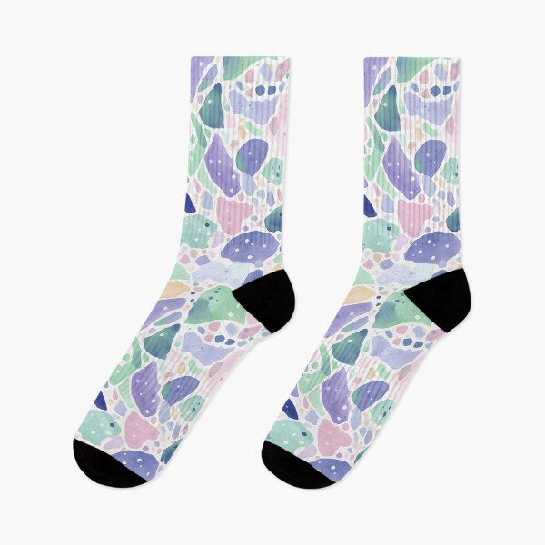 Item preview, Watercolor Abstract Terrazzo Pattern designed and sold by peachculture.