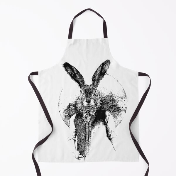 Item preview, A drawing of a rabbit and a forest in the background designed and sold by Marcin Glawdel.