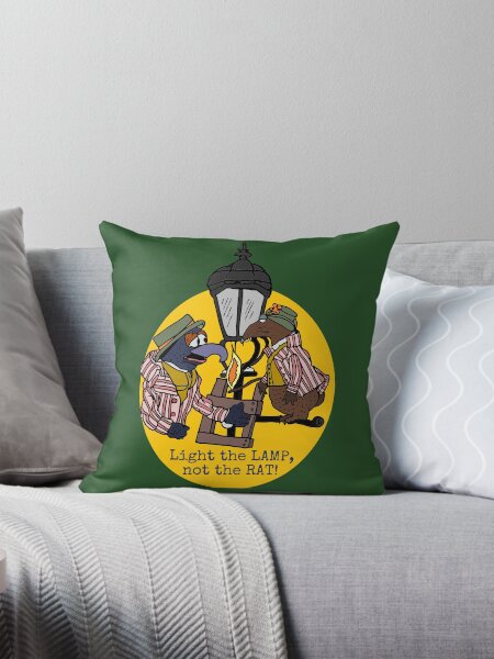 Item preview, Light the lamp, not the rat! - Muppet Christmas Carol designed and sold by Jennifer Grene.