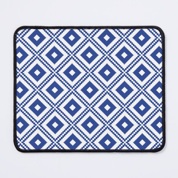 Item preview, blue and white chevron chevron pattern background, seamless repeat pattern, fabric designed and sold by APHIDAT-TA.