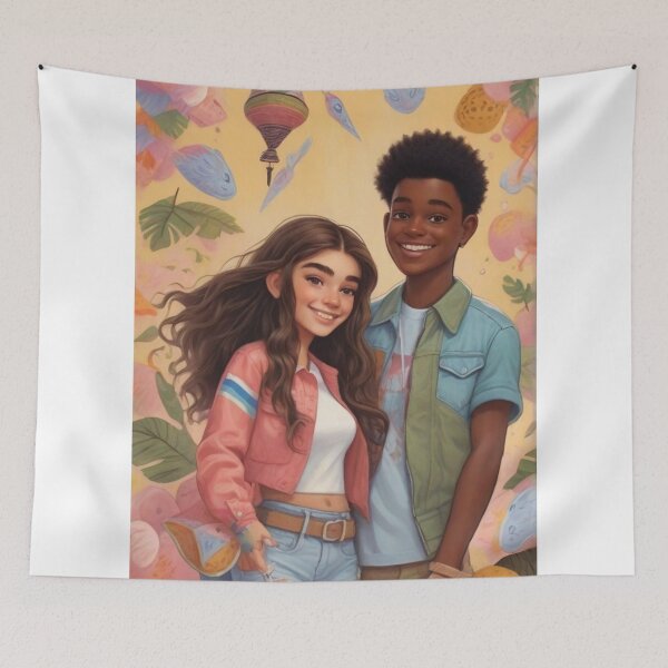 Item preview, Gen Z Cartoon stickers, T-shirts, clothing, and other accessories designed and sold by Cute-Print.