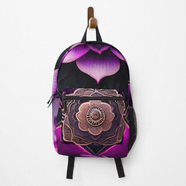 Item preview, Zen Mandala Purple Lotus designed and sold by SpiritualManda.