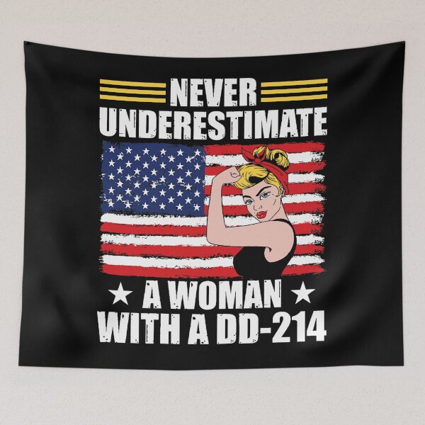 Item preview, A Female Veteran With A Dd-214 Veteran's Day designed and sold by defabiosofxs.