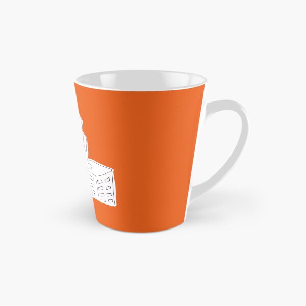 Item preview, Orange towerblock designed and sold by shrewdmovenet.
