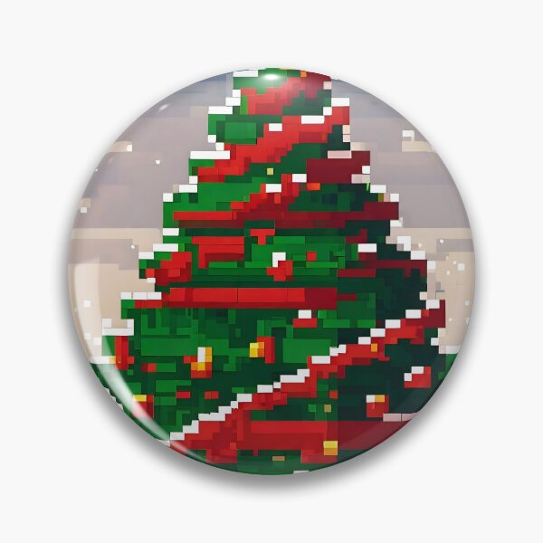 Item preview, Christmas Tree Pixel Art designed and sold by CM7Designs.