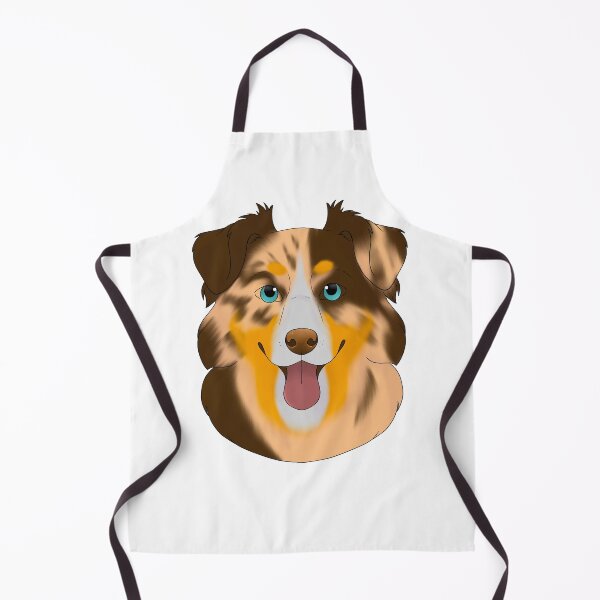 Item preview, Australian shepherd red Merle tricolor designed and sold by Cynthiaetal.