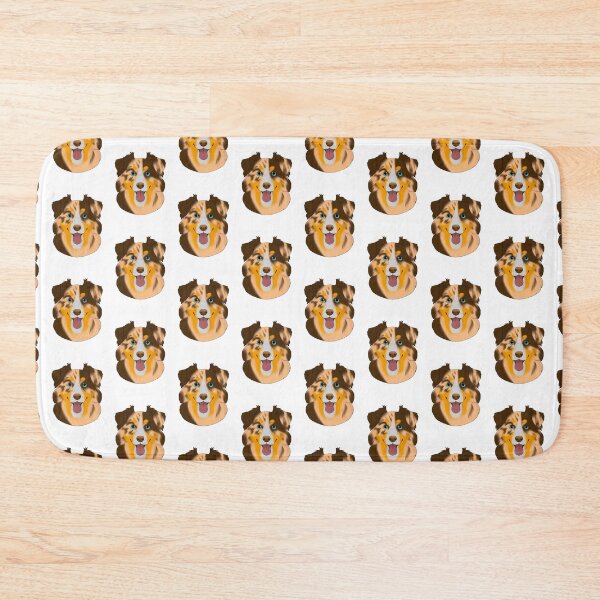 Item preview, Australian shepherd red Merle tricolor  designed and sold by Cynthiaetal.