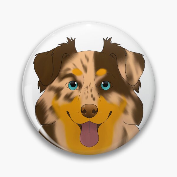 Item preview, Australian shepherd red Merle and tan designed and sold by Cynthiaetal.