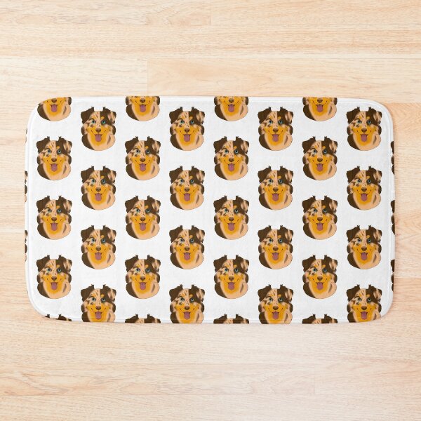 Item preview, Australian shepherd red Merle and tan designed and sold by Cynthiaetal.