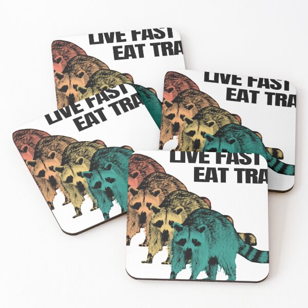 Item preview, Live Fast Eat Trash designed and sold by ToniJung.
