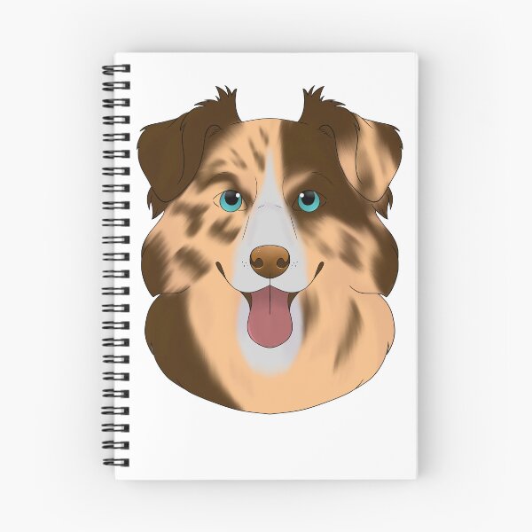 Item preview, Australian shepherd red Merle and white designed and sold by Cynthiaetal.