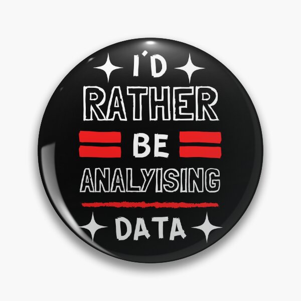 Item preview, i'd rather be analysing data  designed and sold by harshini2art.