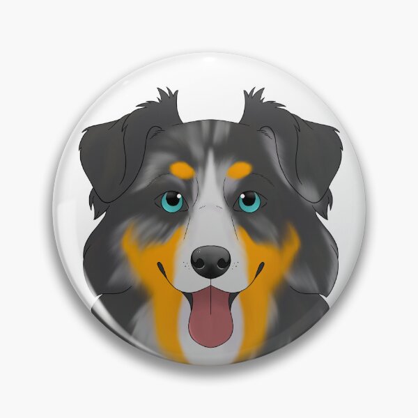 Item preview, Australian shepherd blue Merle tricolor  designed and sold by Cynthiaetal.