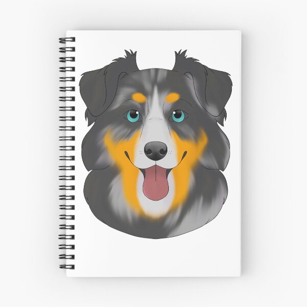 Item preview, Australian shepherd blue Merle tricolor  designed and sold by Cynthiaetal.