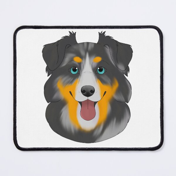 Item preview, Australian shepherd blue Merle tricolor designed and sold by Cynthiaetal.