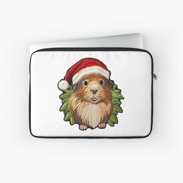 Artikelvorschau, Weihnachtsmeerschweinchen auf Patch entworfen und verkauft von pkk1designsart.