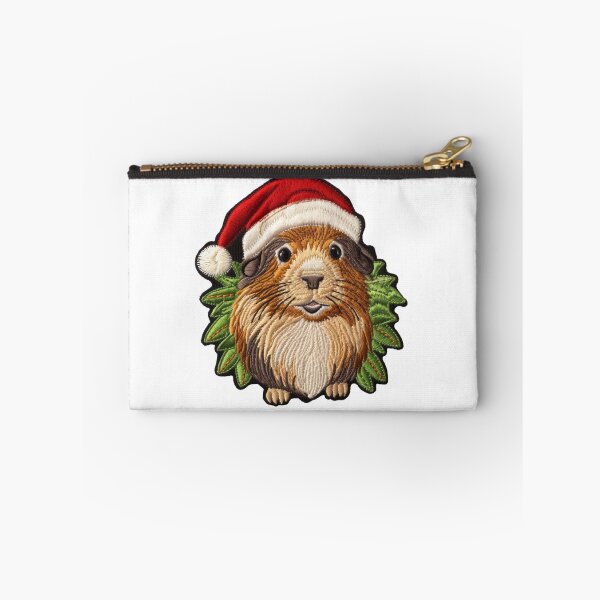 Aperçu de l'œuvre Cochon d'Inde de Noël sur patch créée et vendue par pkk1designsart.