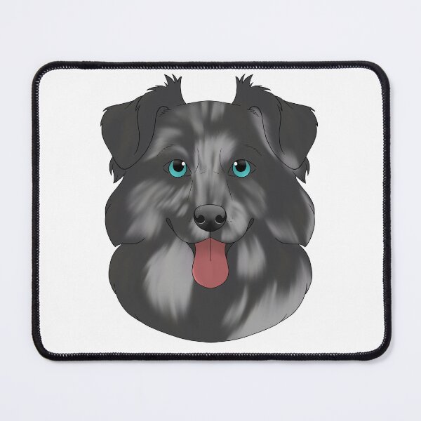 Item preview, Australian shepherd solid blue Merle designed and sold by Cynthiaetal.