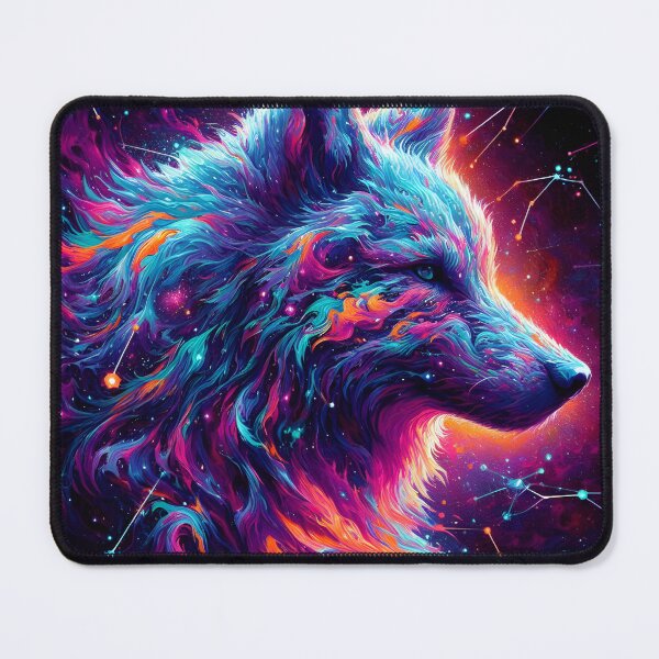 Item preview, Cosmic Wolf: Celestial Constellations designed and sold by javaoverride.