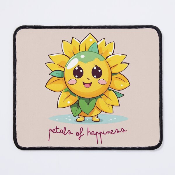 Item preview, Cute Happy Sunflower designed and sold by DesignDrifts.