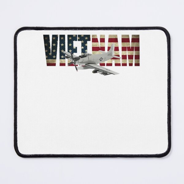 Item preview, A-1 Skyraider Airplane Vietnam Veteran Plane US Flag designed and sold by defabiosofxs.