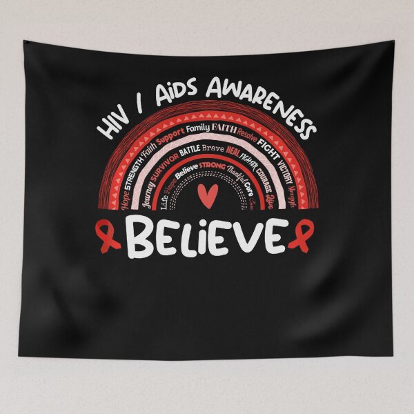 Item preview, Believe  HIV  AIDS Awareness Month Shirt  HIV  AIDS designed and sold by EagmianPheolea.