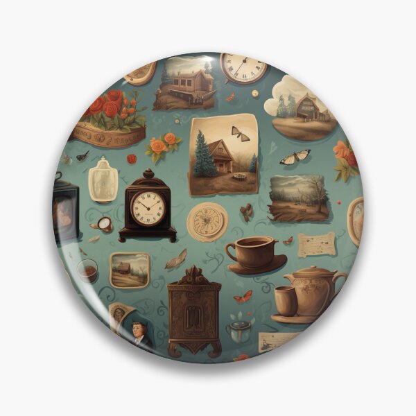 Item preview, Beauty old times style pattern designed and sold by SmileshareShop.