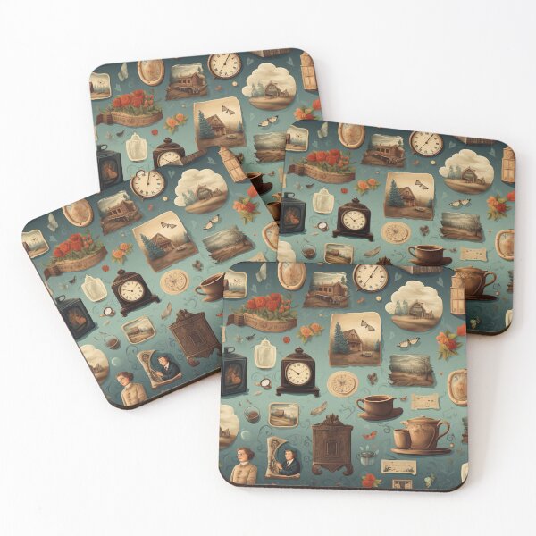 Item preview, Beauty old times style pattern designed and sold by SmileshareShop.