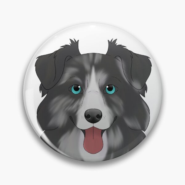 Item preview, Australian shepherd blue Merle and white designed and sold by Cynthiaetal.